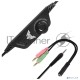 Гарнитура игровая CROWN CMGH-2002 Black&green