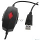 Гарнитура игровая CROWN CMGH-2000 Black&red