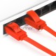 Патч-корд Greenconnect PROF плоский прямой 20.0m, UTP медь кат.6, красный, позолоченные контакты, 30 AWG, GCR-LNC624-20.0m, ethernet high speed 10 Гбит/с, RJ45, T568B Greenconnect Патч-корд PROF плоский прямой 20.0m, UTP медь кат.6, красный, позолоченные