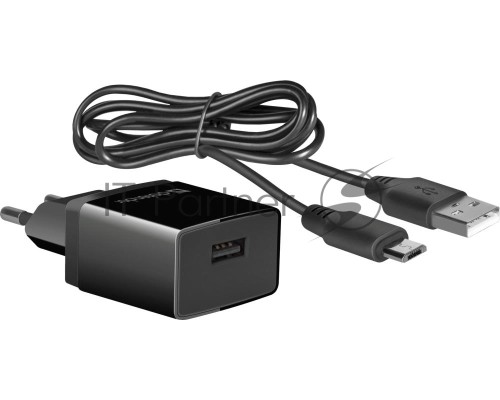 Сетевой адаптер Defender 1xUSB,5V/2.1А, кабель micro-USB (UPC-11) (83556)