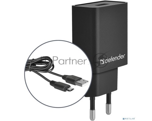 Сетевой адаптер Defender 1xUSB,5V/2.1А, кабель micro-USB (UPC-11) (83556)