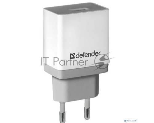 Сетевой адаптер Defender 1xUSB, 5V/2.1А , белый (UPA-21) (83571)