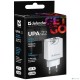 Сетевой адаптер Defender 2xUSB, 2.1А , белый (UPA-22) (83580)