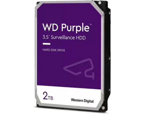 [Жесткий диск] 2TB WD Purple (WD23PURZ) {Serial ATA III, 5400- rpm, 256Mb, 3.5