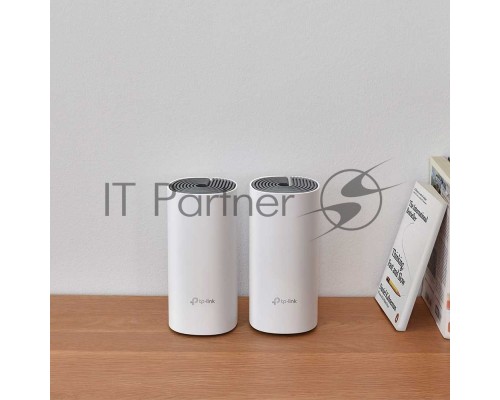 Роутер TP-LINK DECO E4(2-PACK) AC1200 Домашняя Mesh Wi-Fi система