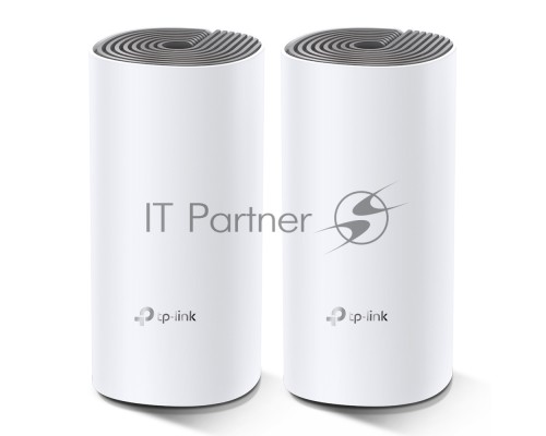 Роутер TP-LINK DECO E4(2-PACK) AC1200 Домашняя Mesh Wi-Fi система