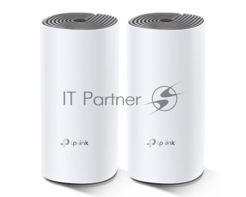 Роутер TP-LINK DECO E4(2-PACK) AC1200 Домашняя Mesh Wi-Fi система