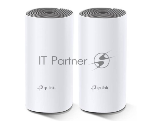 Роутер TP-LINK DECO E4(2-PACK) AC1200 Домашняя Mesh Wi-Fi система