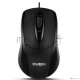 Мышь проводная SVEN RX-110 черный, 1000 dpi, USB, кнопки - 3
