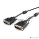 Кабель DVI-D dual link Cablexpert CC-DVI2L-BK-15, 25M/25M, 4.5м, CCS, черный, экран, феррит.кольца, пакет