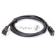 Кабель VCOM CG523-1.8M HDMI<=>HDMI-угловой коннектор 90град 1.8м, 2.0V