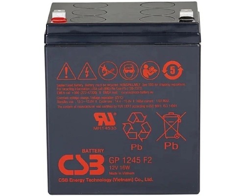 [батареи] CSB Батарея GP1245 (12V  4,5Ah/16W) F2