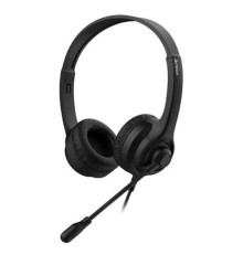 A4Tech HU-8 черный 2м накладные USB оголовье