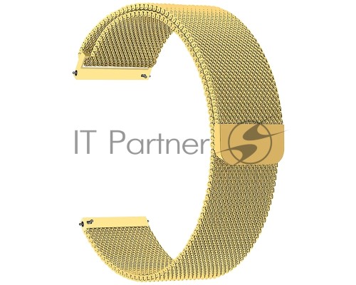 Универсальный ремешок Lyambda Capella из нерж. стали для часов 22 mm DS-GM-01-22-GL Gold
