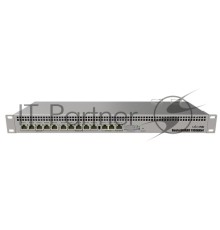 Маршрутизатор MikroTik RB1100AHx4 with Annapurna Alpine AL21400 Cortex A15 CPU (4-cores, 1.4GHz per core), 1GB RAM, 13xGbit LAN, RouterOS L6, 1U rackmount case, Dual PSU