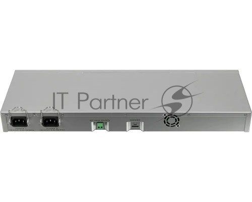 Маршрутизатор MikroTik RB1100AHx4 with Annapurna Alpine AL21400 Cortex A15 CPU (4-cores, 1.4GHz per core), 1GB RAM, 13xGbit LAN, RouterOS L6, 1U rackmount case, Dual PSU