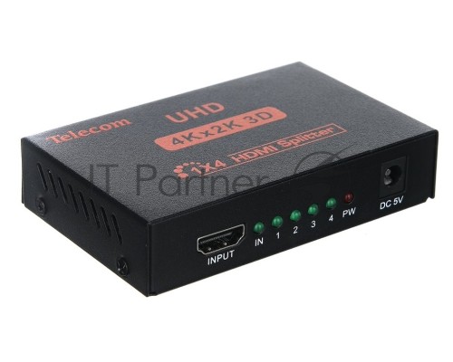 Разветвитель Telecom HDMI 1=>4 4k@30 HZ <TTS7005>