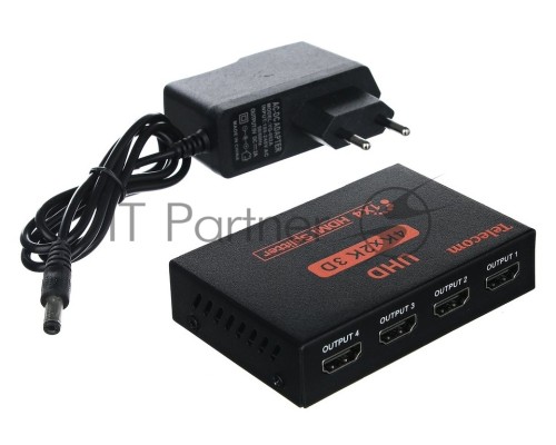 Разветвитель Telecom HDMI 1=>4 4k@30 HZ <TTS7005>