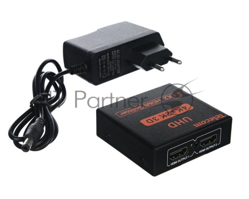 Разветвитель Telecom HDMI 1=>2 4k@30 HZ <TTS7000>