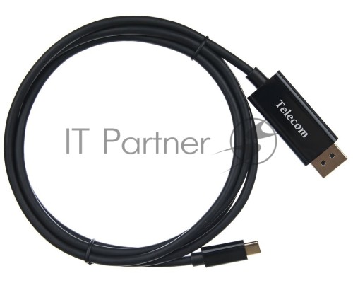 Кабель Telecom USB3.1 Type-Cm --> DP(m) 4K@30Hz, 1.8m <TCC010-1.8M>