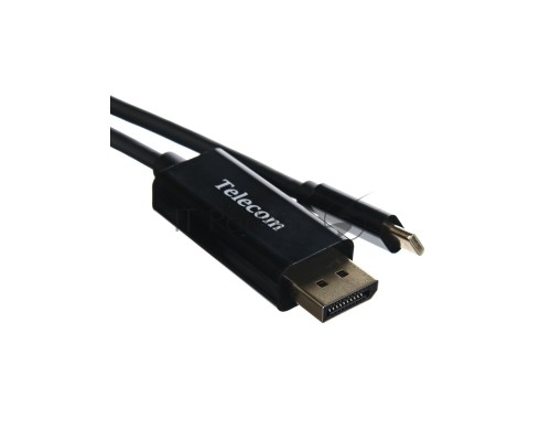 Кабель Telecom USB3.1 Type-Cm --> DP(m) 4K@30Hz, 1.8m <TCC010-1.8M>
