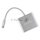 Кабель-концентратор Telecom USB3.1 TypeCm -->HDMI+USB3.0 +PD charging 4K@30Hz <TUC010>