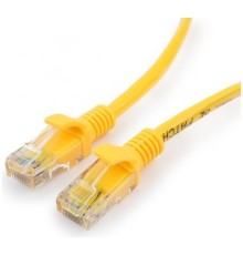 Патч-корд UTP Cablexpert PP12-30M/Y кат.5e, 30м, литой, многожильный (жёлтый)