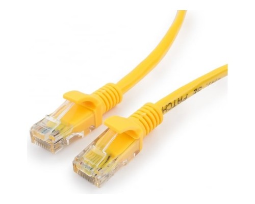 [Коммутационный шнур] Патч-корд UTP Cablexpert PP12-30M/Y кат.5e, 30м, литой, многожильный (жёлтый)