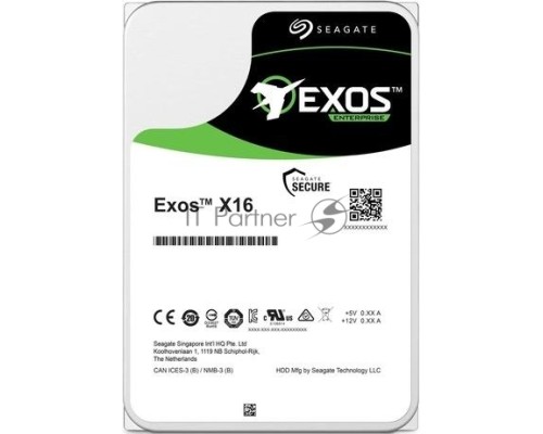 Жесткий диск SAS 14TB 7200RPM 12GB/S 256MB ST14000NM002G SEAGATE