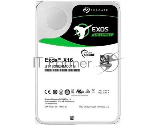 Жесткий диск SAS 14TB 7200RPM 12GB/S 256MB ST14000NM002G SEAGATE