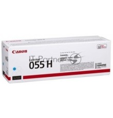 Картридж лазерный Canon 055 H C (3019C002) голубой (5900стр.) для Canon i-SENSYS серий MF740, LBP660
