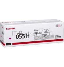 Картридж лазерный Canon 055 H M (3018C002) пурпурный (5900 стр.) для Canon i-SENSYS серий MF740, LBP660.