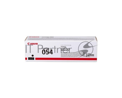Тонер Картридж Canon 054 BK 3024C002 черный (1500стр.) для Canon MF645Cx/MF643Cdw/MF641Cw/LBP623Cdw/621Cw