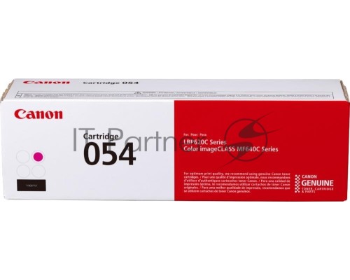 Картридж лазерный Canon 054 M (3022C002) пурпурный (1200 стр.) для Canon MF645Cx/MF643Cdw/MF641Cw/LBP623Cdw/621Cw