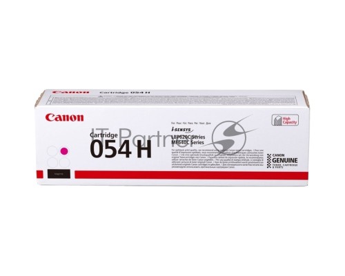 Картридж лазерный Canon 054 H M (3026C002) пурпурный (2300 стр.) для Canon MF645Cx/MF643Cdw/MF641Cw/LBP623Cdw/621Cw