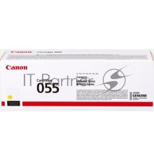 Картридж лазерный Canon 055 Y 3013C002 желтый (2100 стр.) для Canon MF746Cx/MF744Cdw/MF742Cdw/LBP664Cx/663Cdw