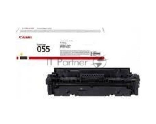 Картридж лазерный Canon 055 Y 3013C002 желтый (2100 стр.) для Canon MF746Cx/MF744Cdw/MF742Cdw/LBP664Cx/663Cdw