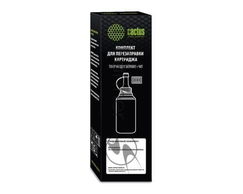 Тонер Cactus CS-RK-CF226A черный туба 140гр. с чипом для принтера HP LJ M402d/M402n/M426dw/M426fdn/M426fdw