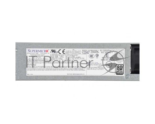 Блок Питания SuperMicro PWS-804P-1R 800W Блок Питания SuperMicro PWS-804P-1R 800W