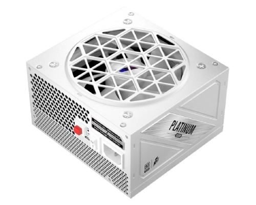 [Блок питания ] 1STPLAYER NGDP Platinum 1000W White / ATX3.0, APFC, 80 PLUS Platinum, SR + LLC + DC-DC, 120mm fan, full modular / HA-1000BA3-WH