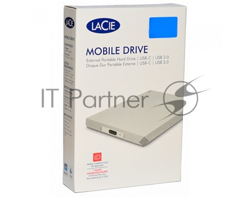 Внешний жесткий диск USB-C 2TB EXT. STHG2000402 LACIE