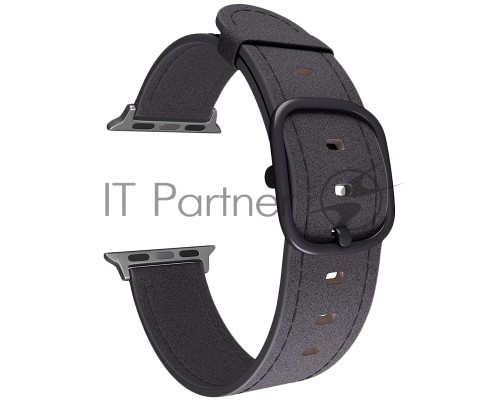Кожаный ремешок Lyambda Minkar для Apple Watch 38/40 mm DSP-03-40 Black