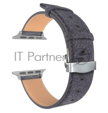 Кожаный ремешок Lyambda Minikar для Apple Watch 38/40 mm DSP-10-40 Black