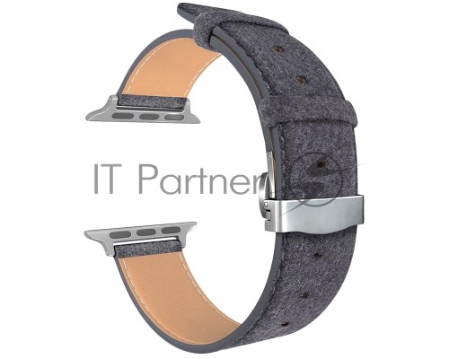 Кожаный ремешок Lyambda Minikar для Apple Watch 38/40 mm DSP-10-40 Black