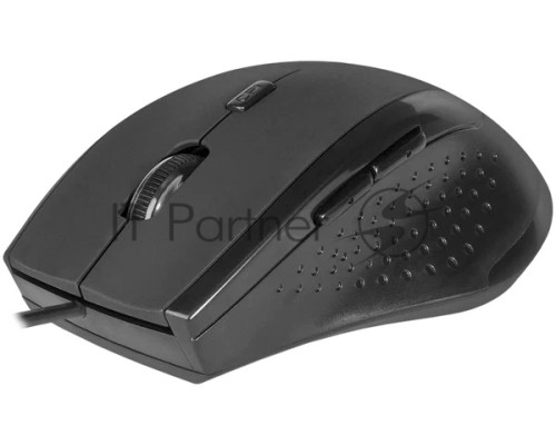 Мышь проводная Defender Accura MM-362 черный, 1600 dpi, USB, кнопки - 6