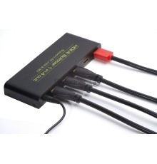 Разветвитель Greenconnect v1.4 HDMI 1на 4 выхода, 4K2K 30Hz /1080p 120Hz + индикация серия Greenline GL-v104C Greenconnect Разветвитель v1.4 HDMI 1на 4 выхода, 4K2K 30Hz /1080p 120Hz + индикация серия Greenline GL-v104C