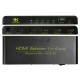 Разветвитель Greenconnect v1.4 HDMI 1на 4 выхода, 4K2K 30Hz /1080p 120Hz + индикация серия Greenline GL-v104C Greenconnect Разветвитель v1.4 HDMI 1на 4 выхода, 4K2K 30Hz /1080p 120Hz + индикация серия Greenline GL-v104C