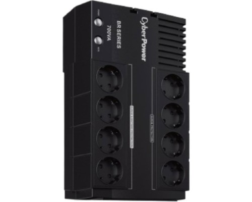 [ИБП] ИБП CyberPower BR700EA {Line-Interactive 700VA/390W USB/RJ11/45 (4+4 EURO)  без LCD экрана}