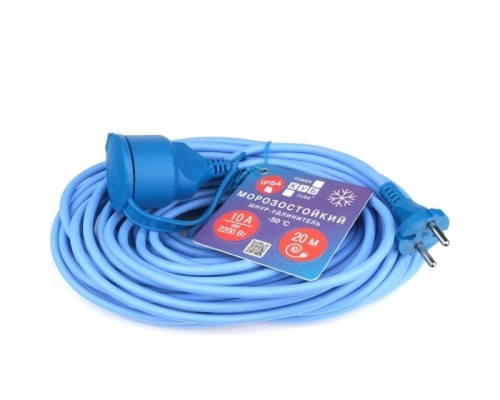 [Сетевые фильтры] PowerCube Удлинитель мороз. в бухте (PC-1F-R-20(IP)) 20м, IP54, 1 розетка,10А