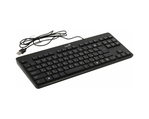 [Клавиатура] Клавиатура проводная Genius LuxeMate 110 black USB (31300012404)